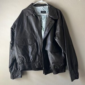 Burk’s Bay leather jacket